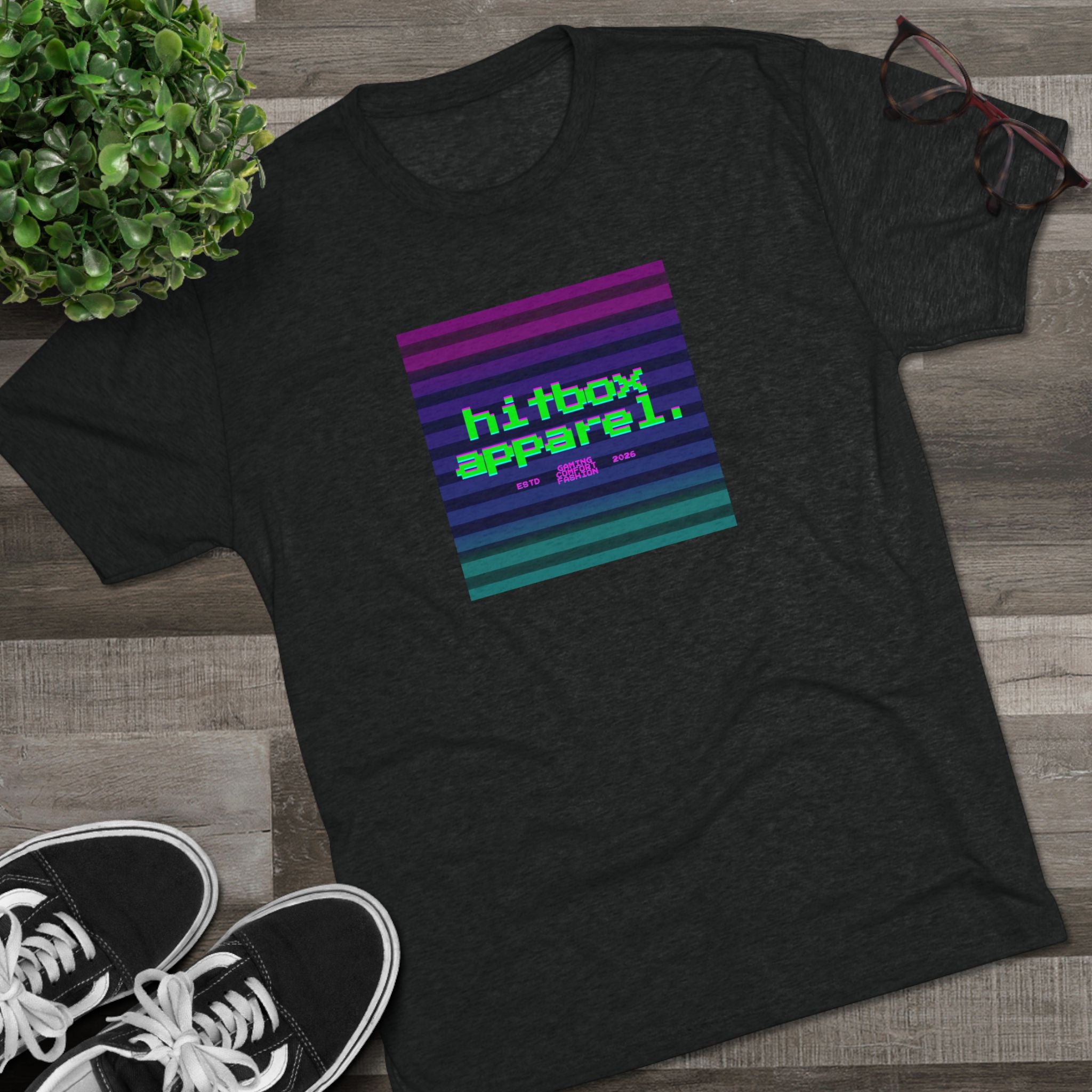 HITBOX APPAREL | RETRO GRID LOGO