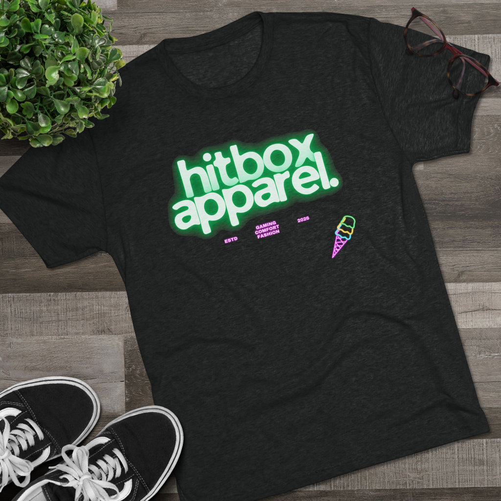 NEON GREEN Hitbox Apparel Logo