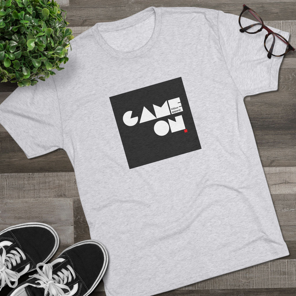 GAME ON | White Text on Black