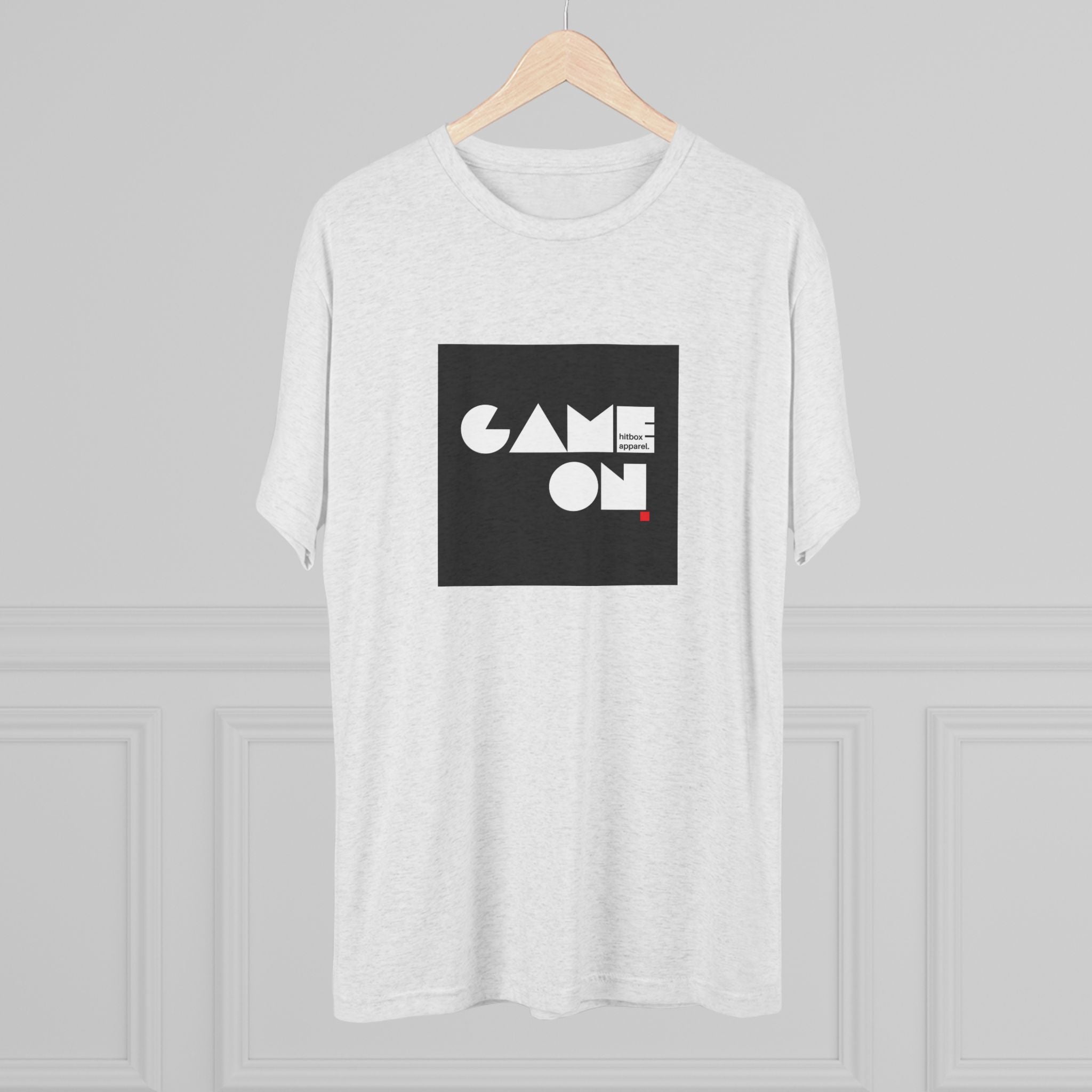 GAME ON | White Text on Black