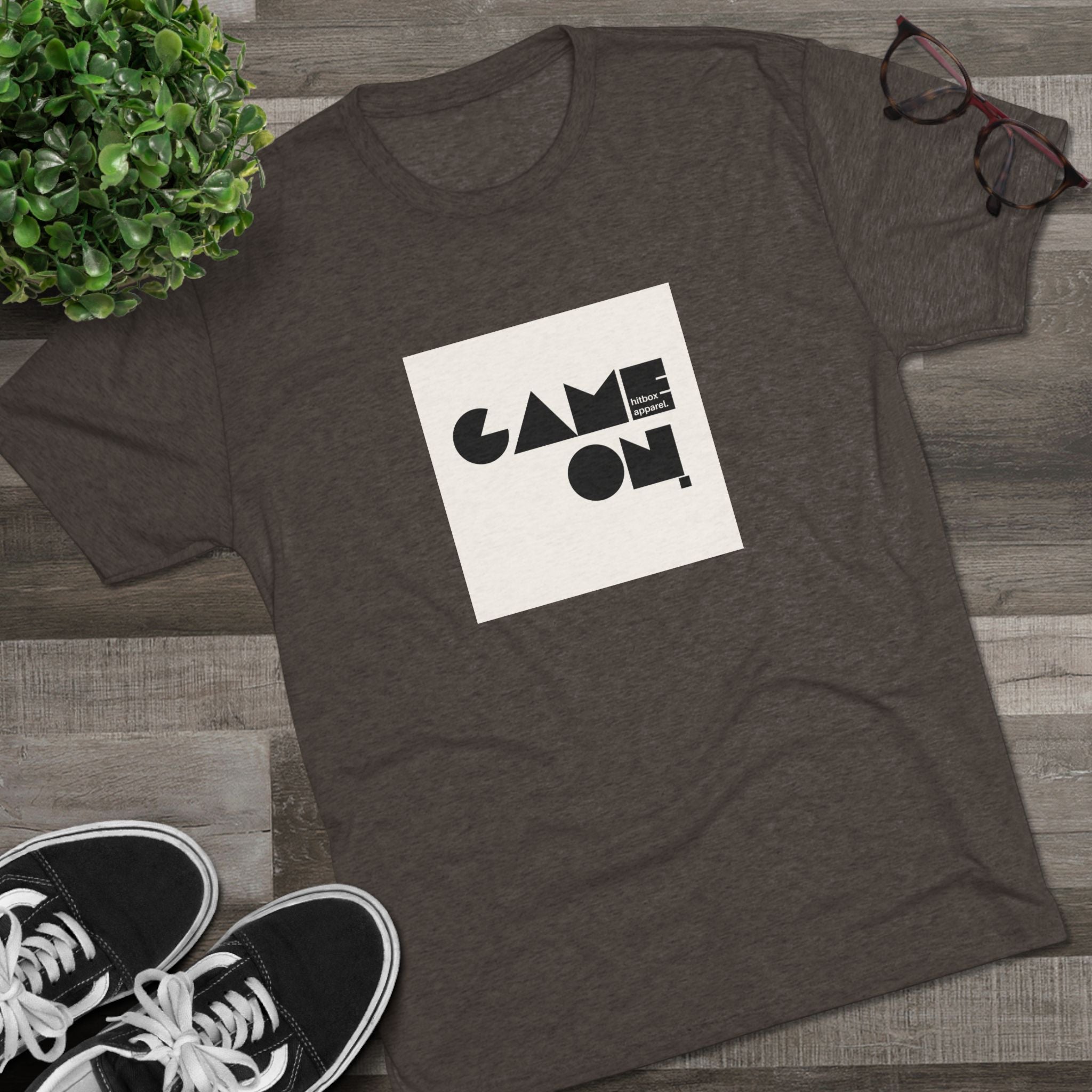 GAME ON | Black Text on Ivory