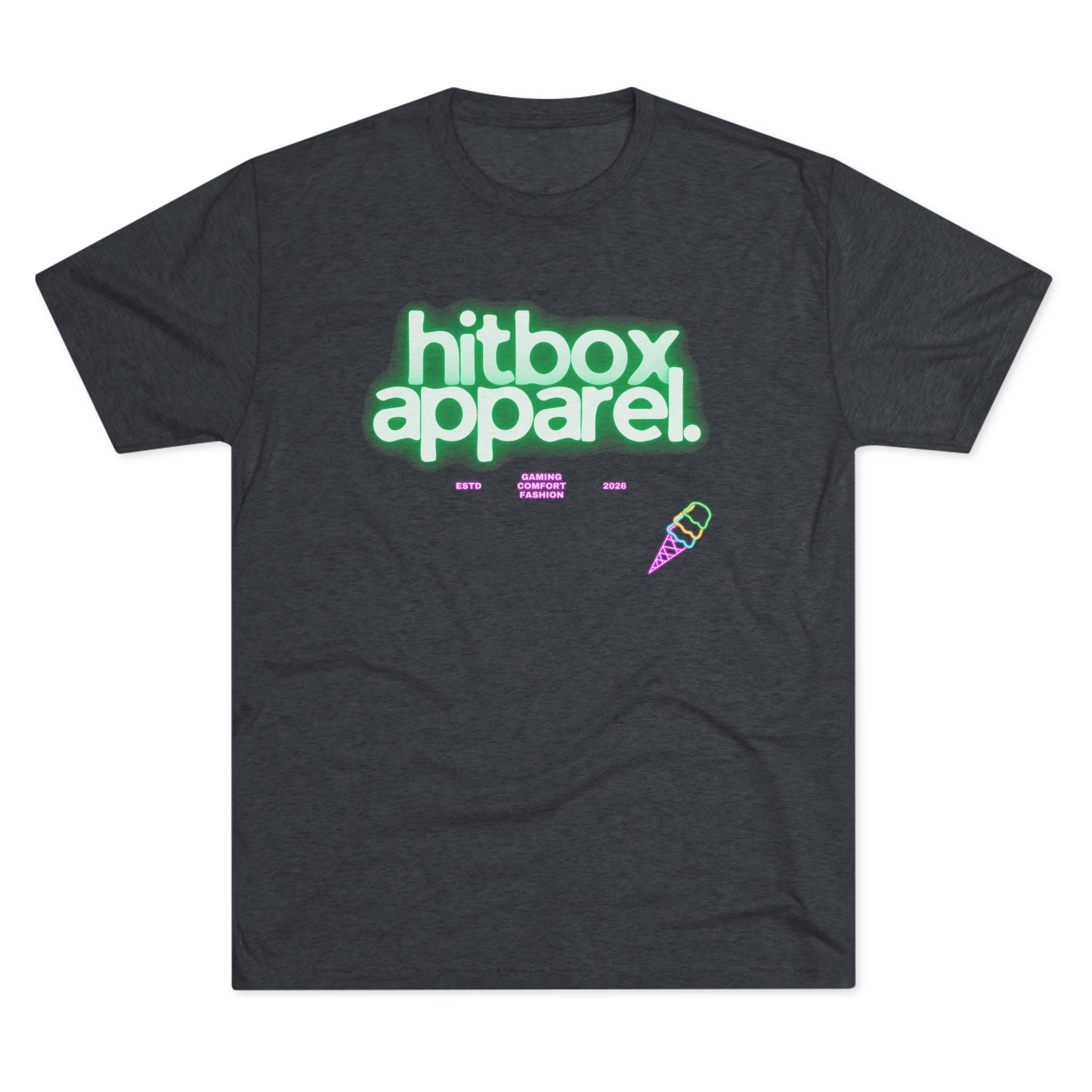 NEON GREEN Hitbox Apparel Logo