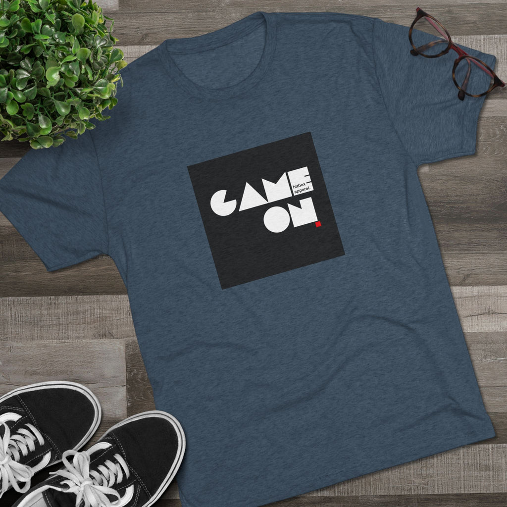 GAME ON | White Text on Black