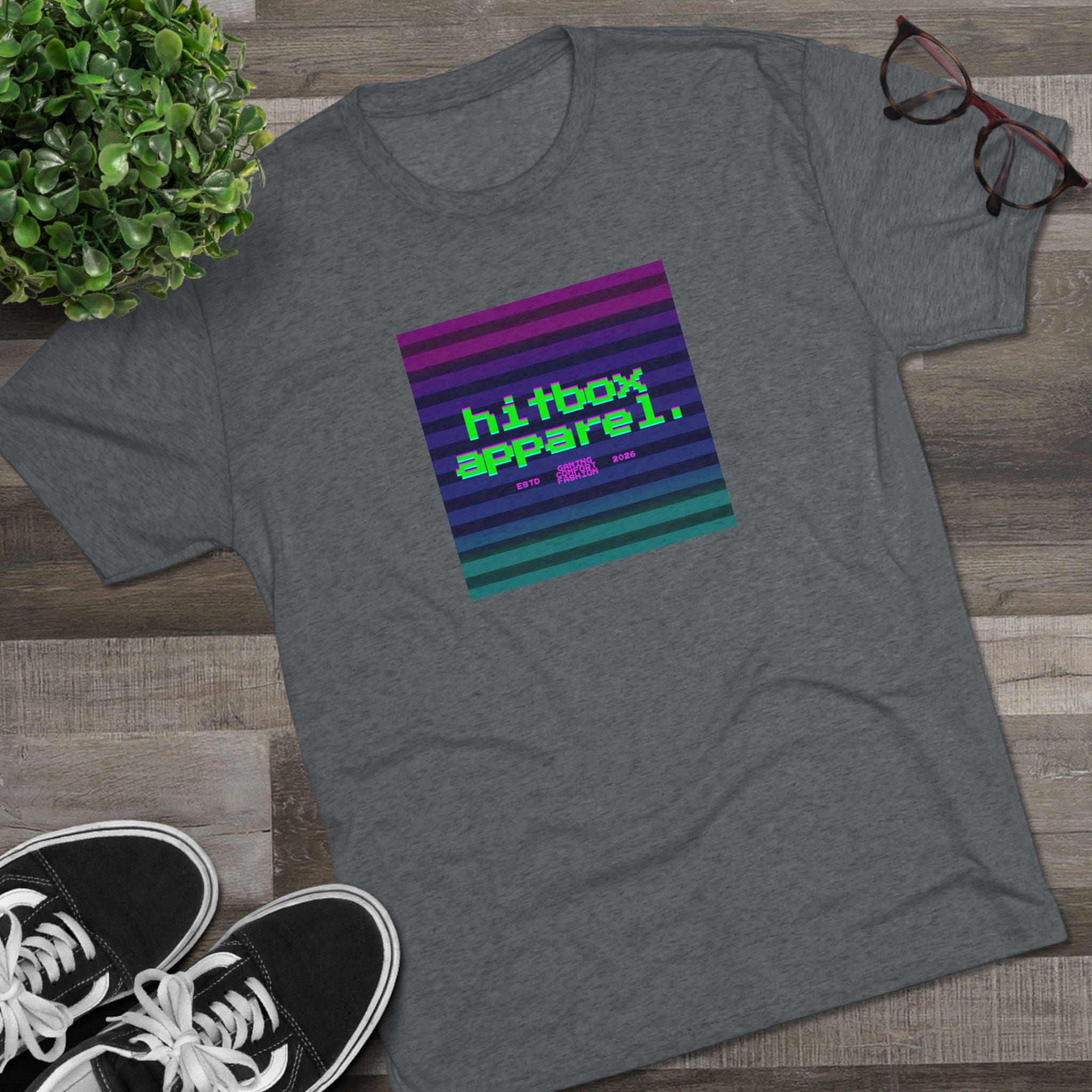 HITBOX APPAREL | RETRO GRID LOGO
