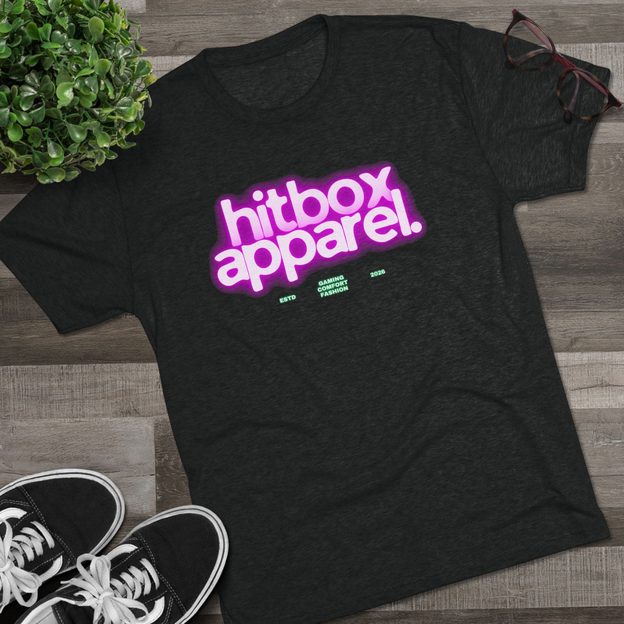 NEON PINK Hitbox Apparel Logo