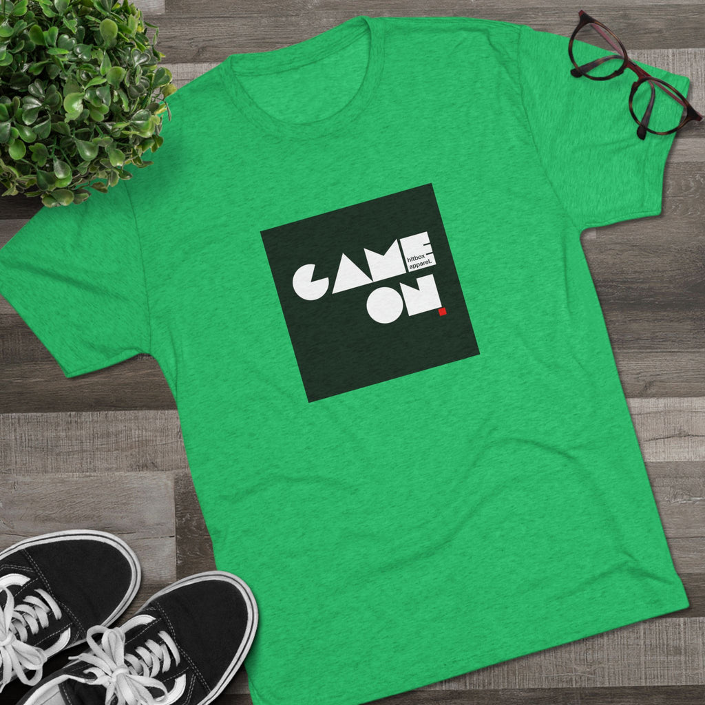 GAME ON | White Text on Black