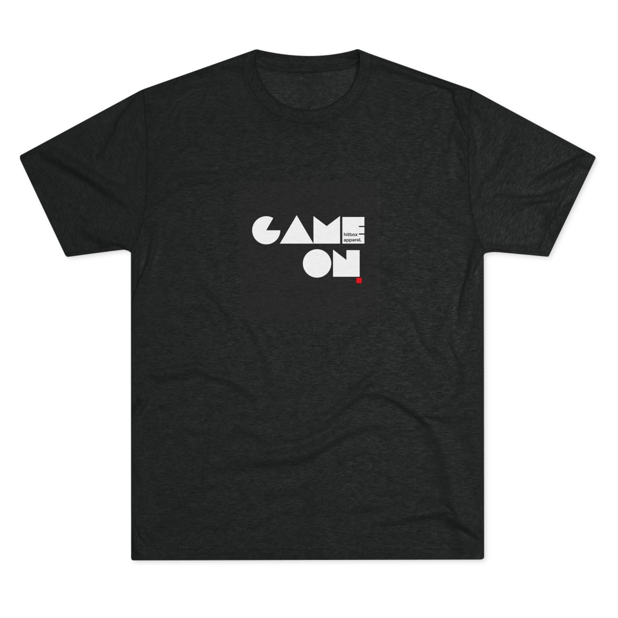 GAME ON | White Text on Black