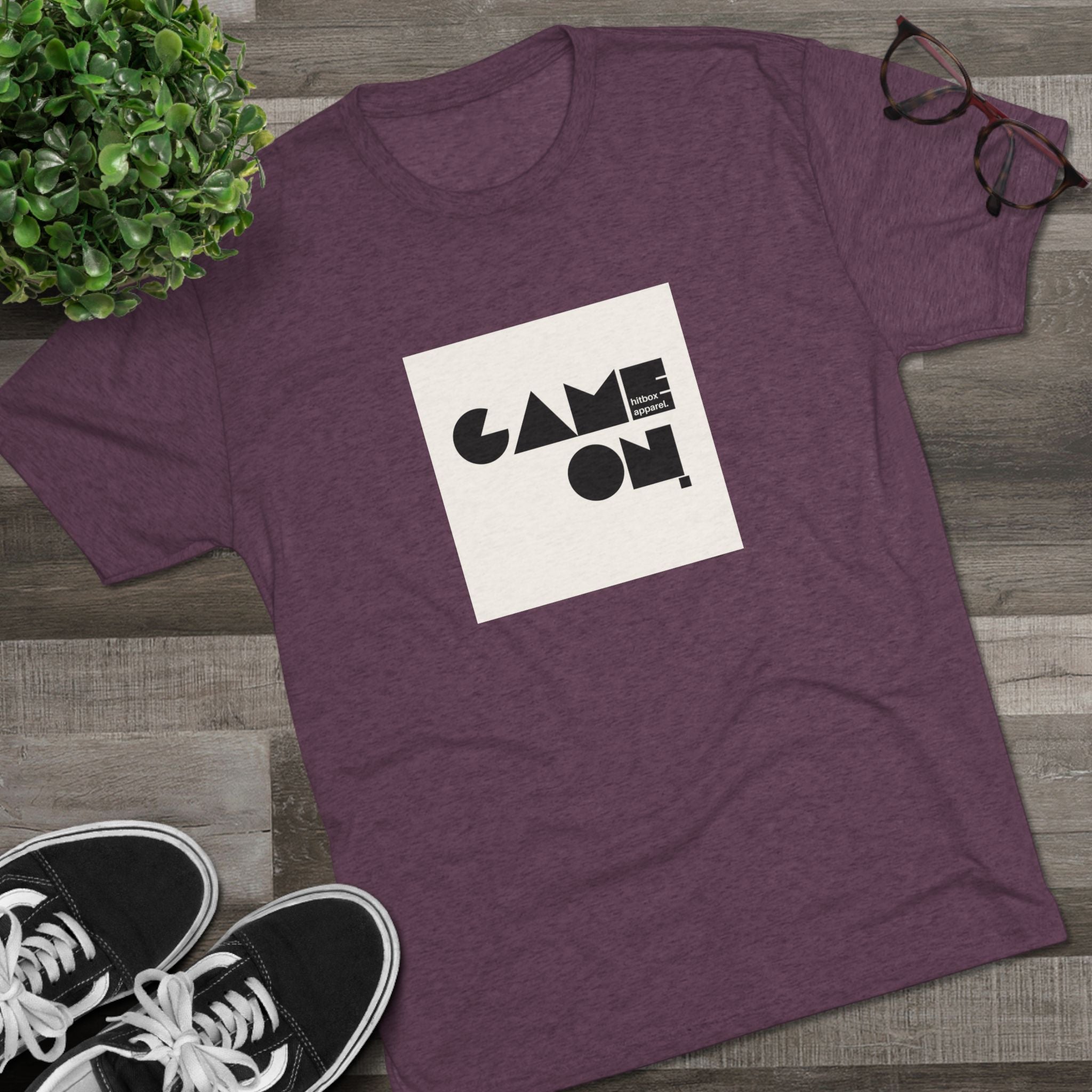 GAME ON | Black Text on Ivory