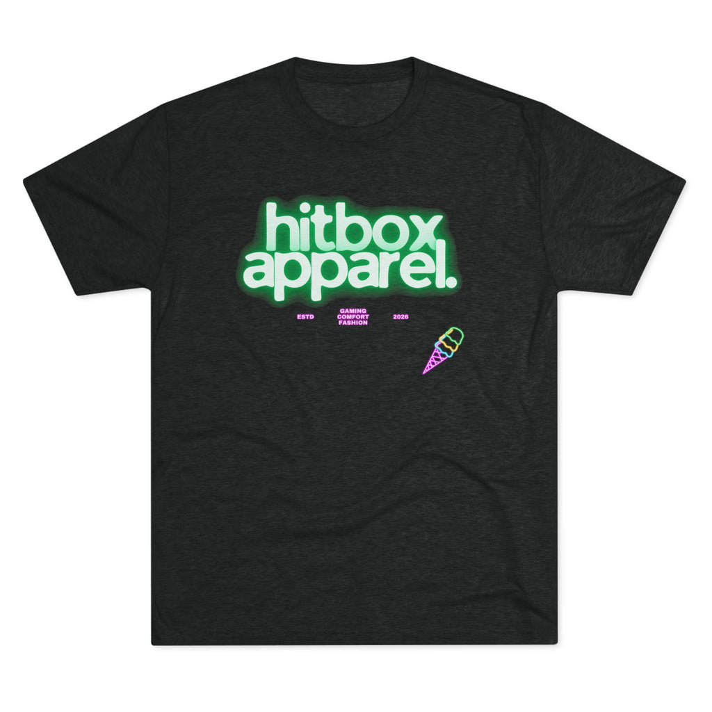 NEON GREEN Hitbox Apparel Logo