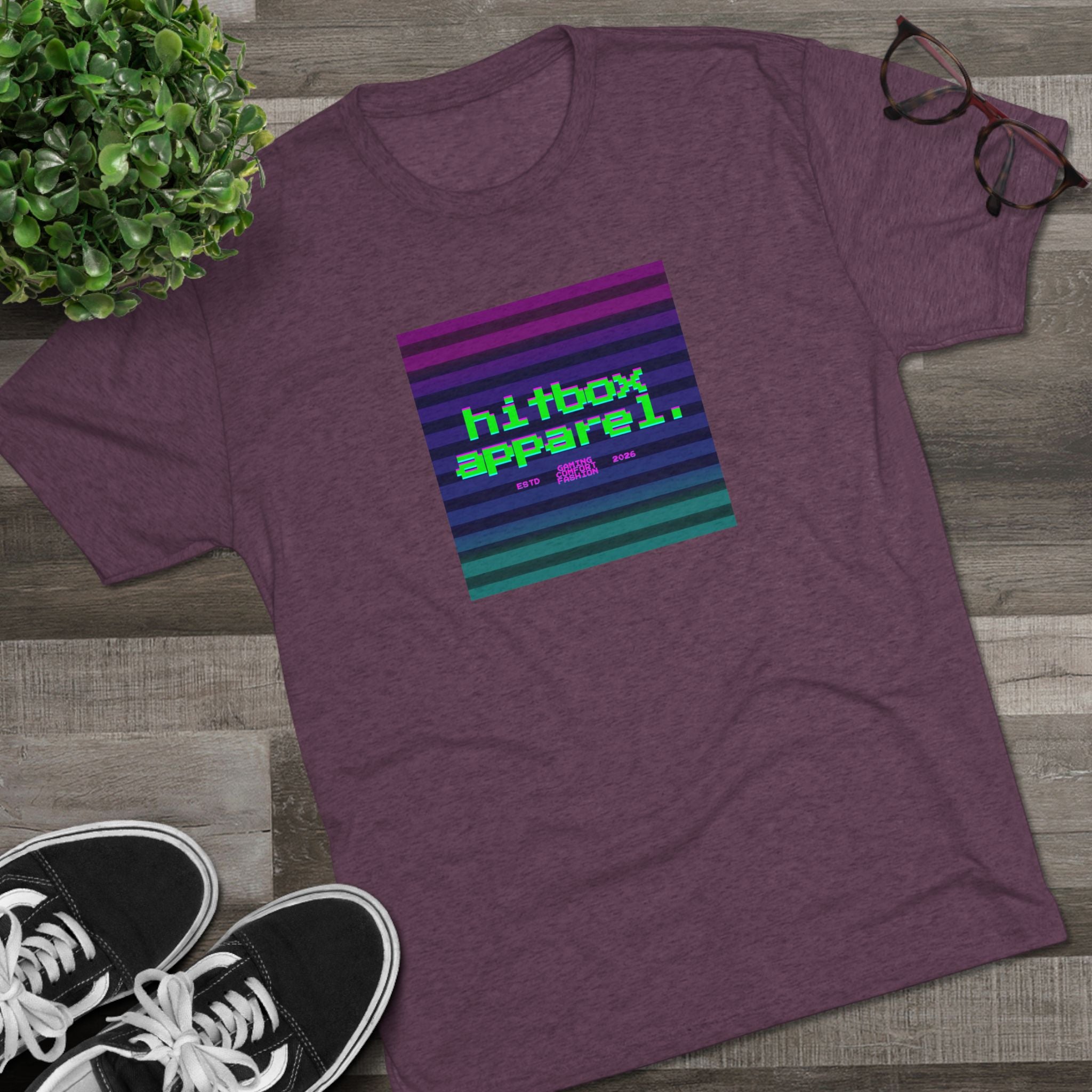 HITBOX APPAREL | RETRO GRID LOGO