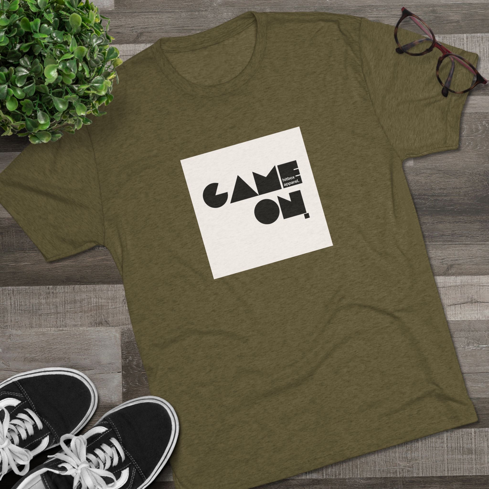 GAME ON | Black Text on Ivory