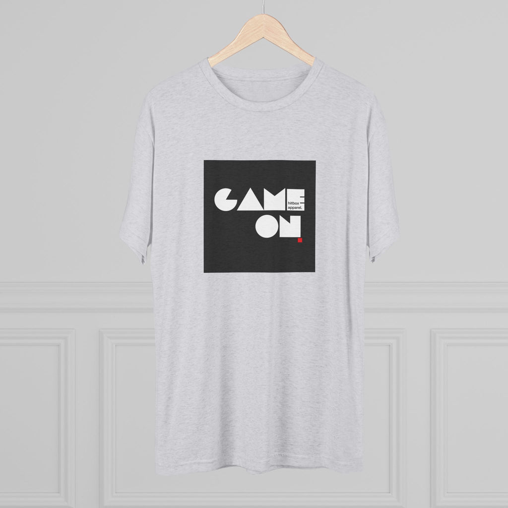 GAME ON | White Text on Black