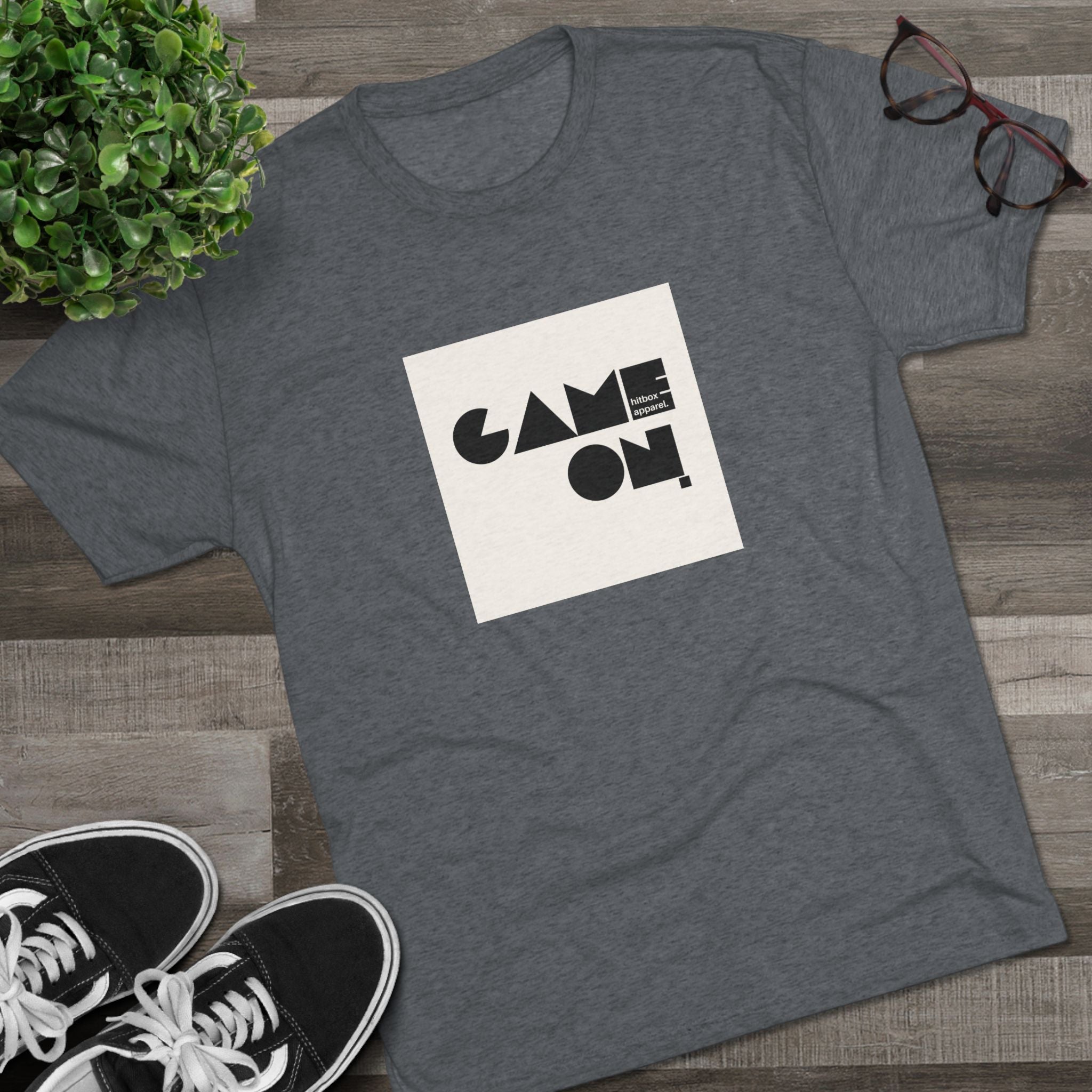 GAME ON | Black Text on Ivory