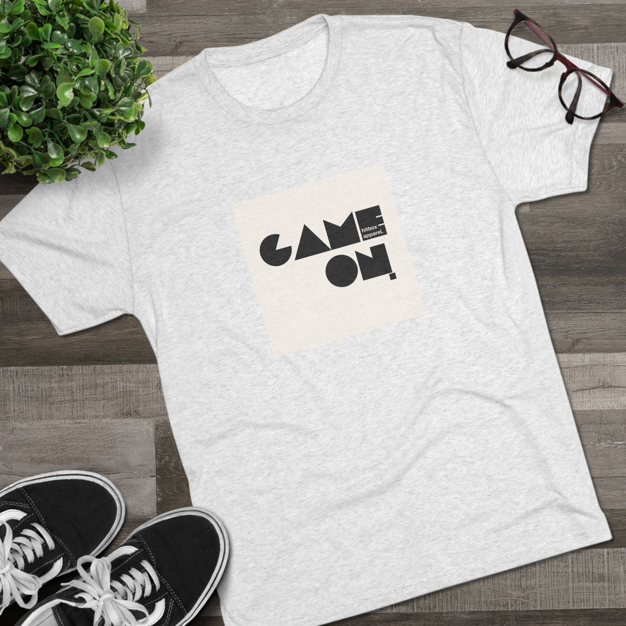 GAME ON | Black Text on Ivory