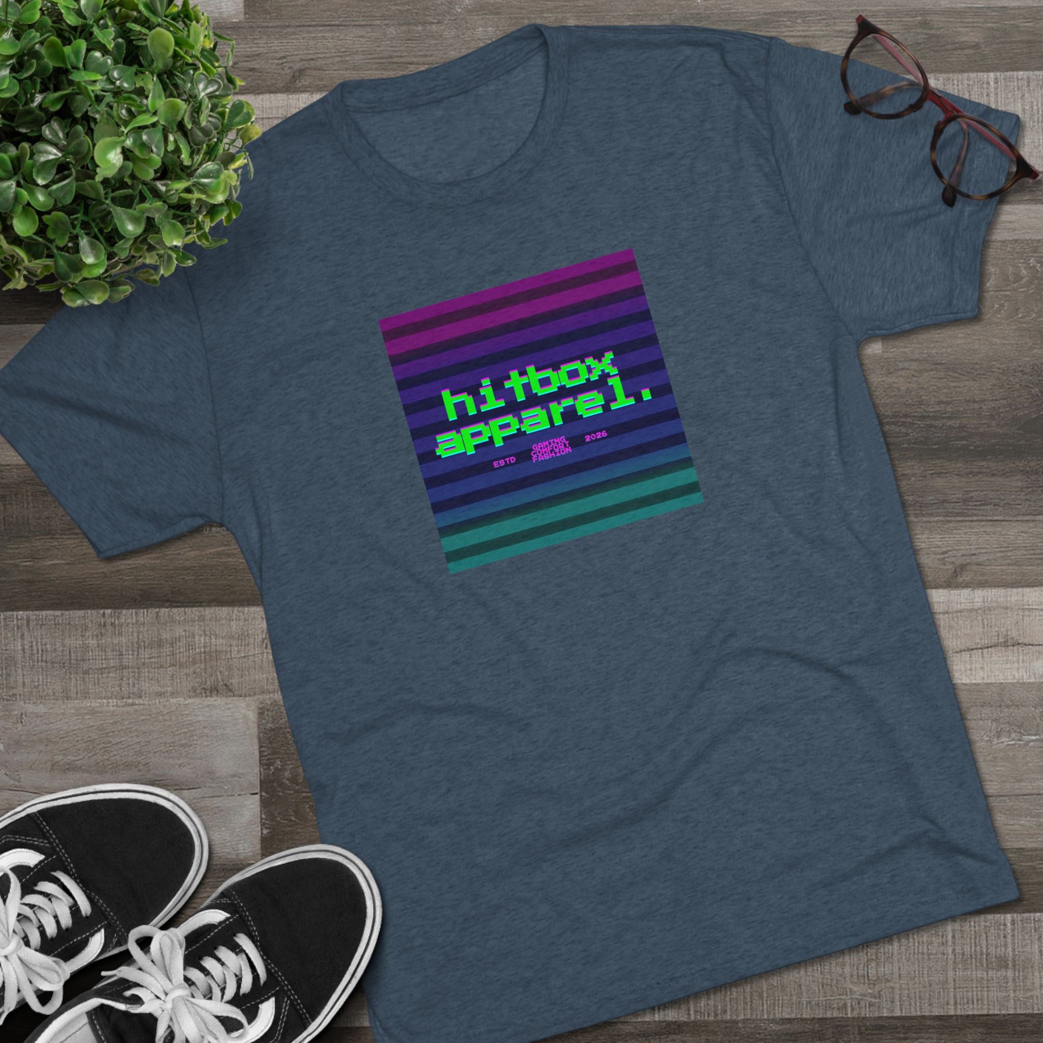 HITBOX APPAREL | RETRO GRID LOGO