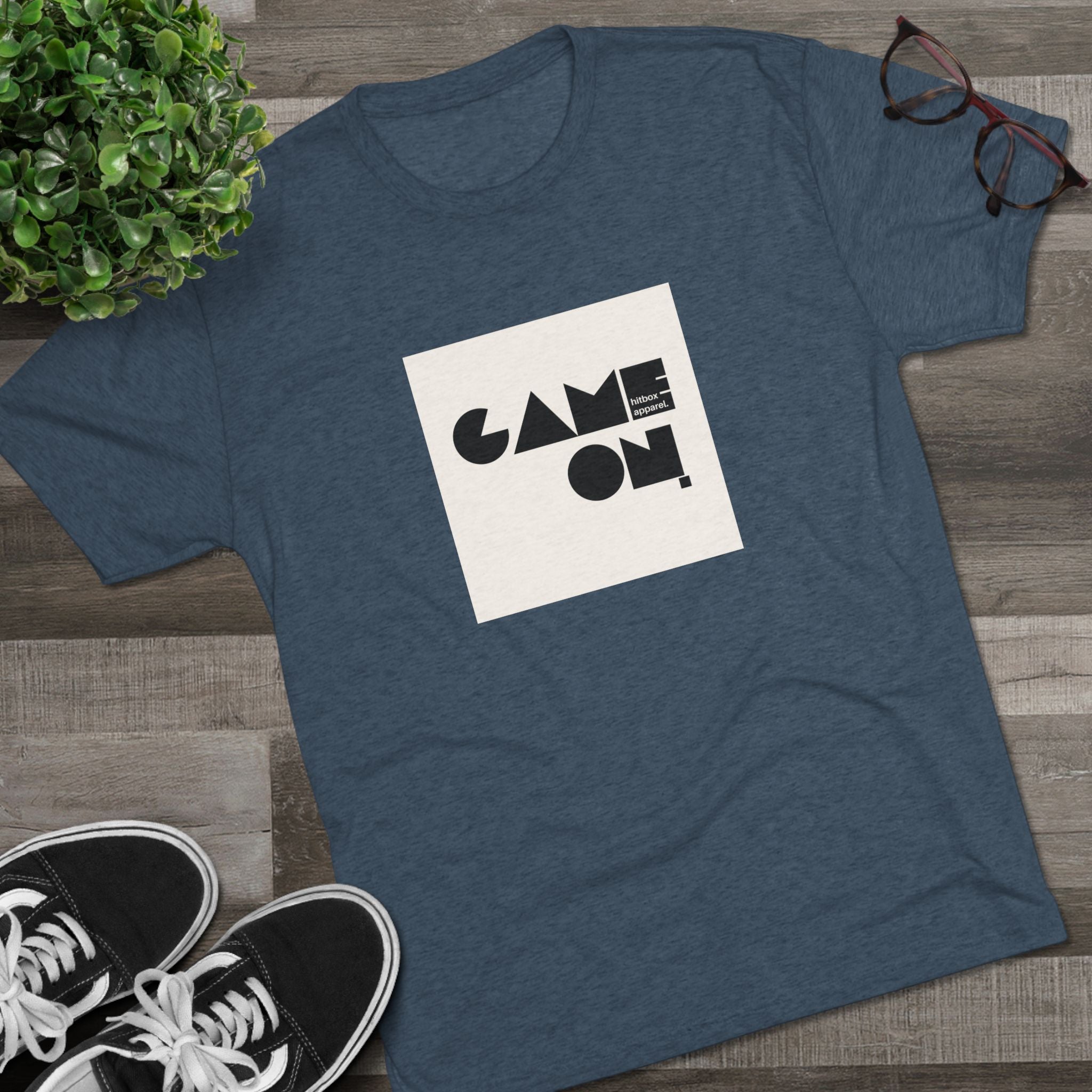 GAME ON | Black Text on Ivory
