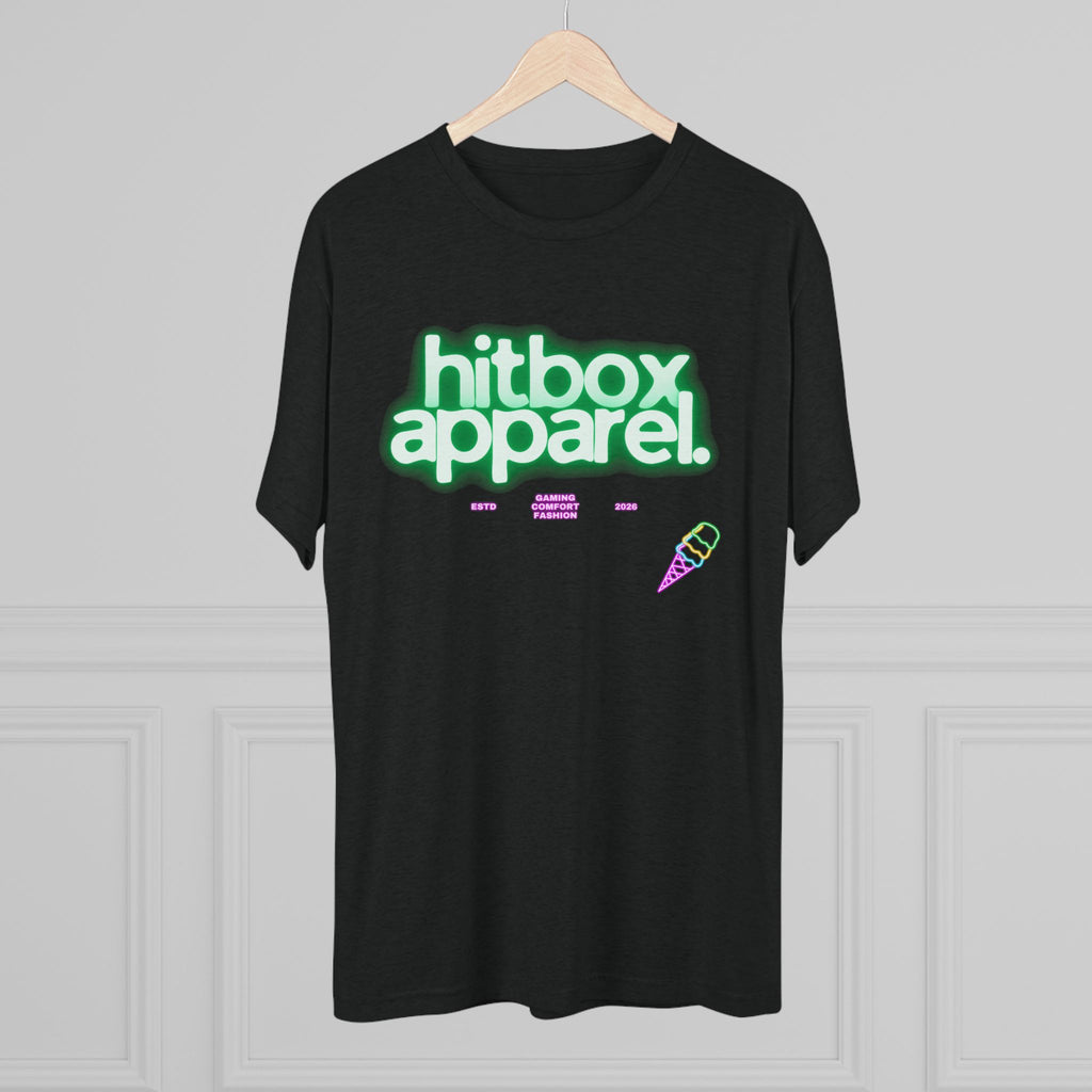 NEON GREEN Hitbox Apparel Logo