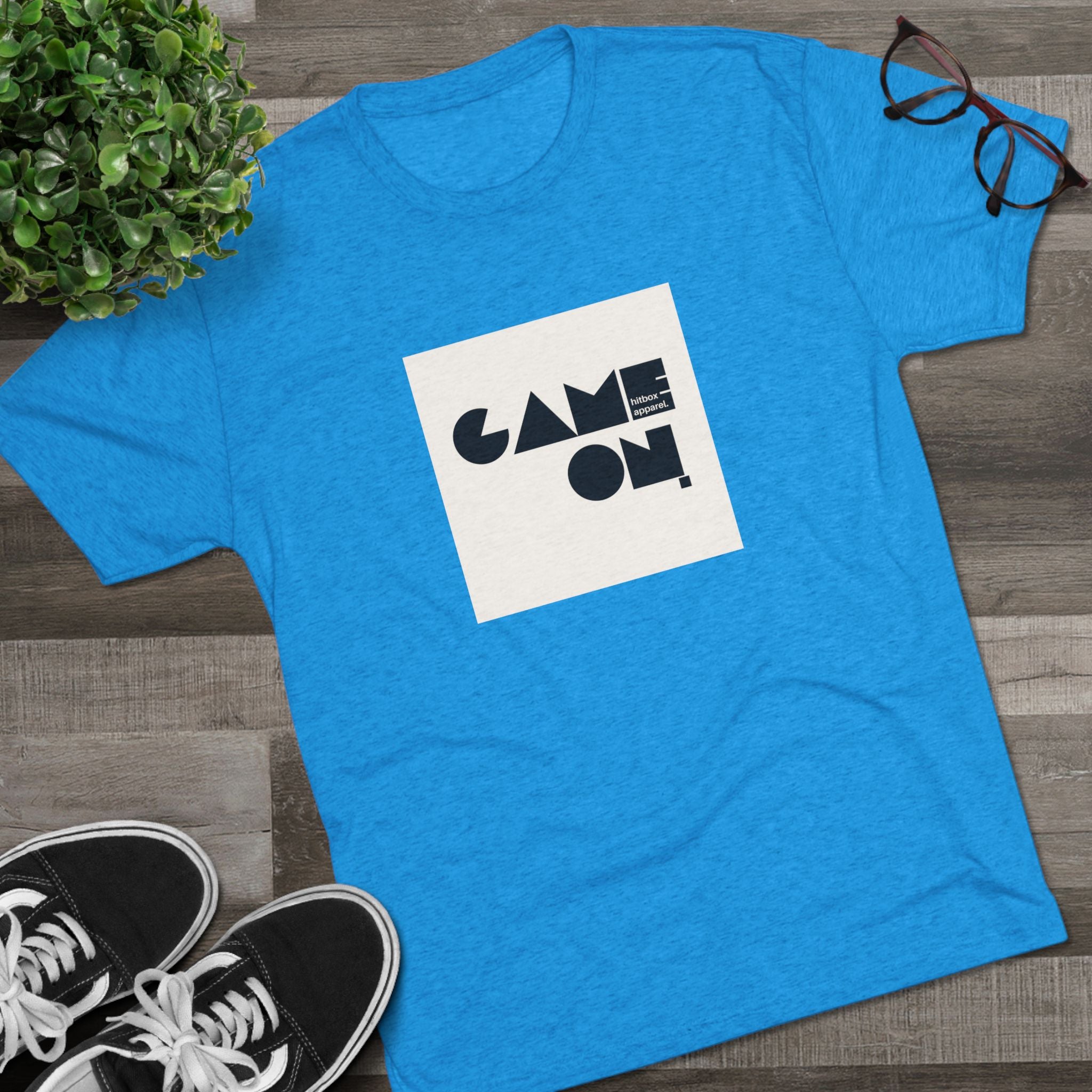 GAME ON | Black Text on Ivory