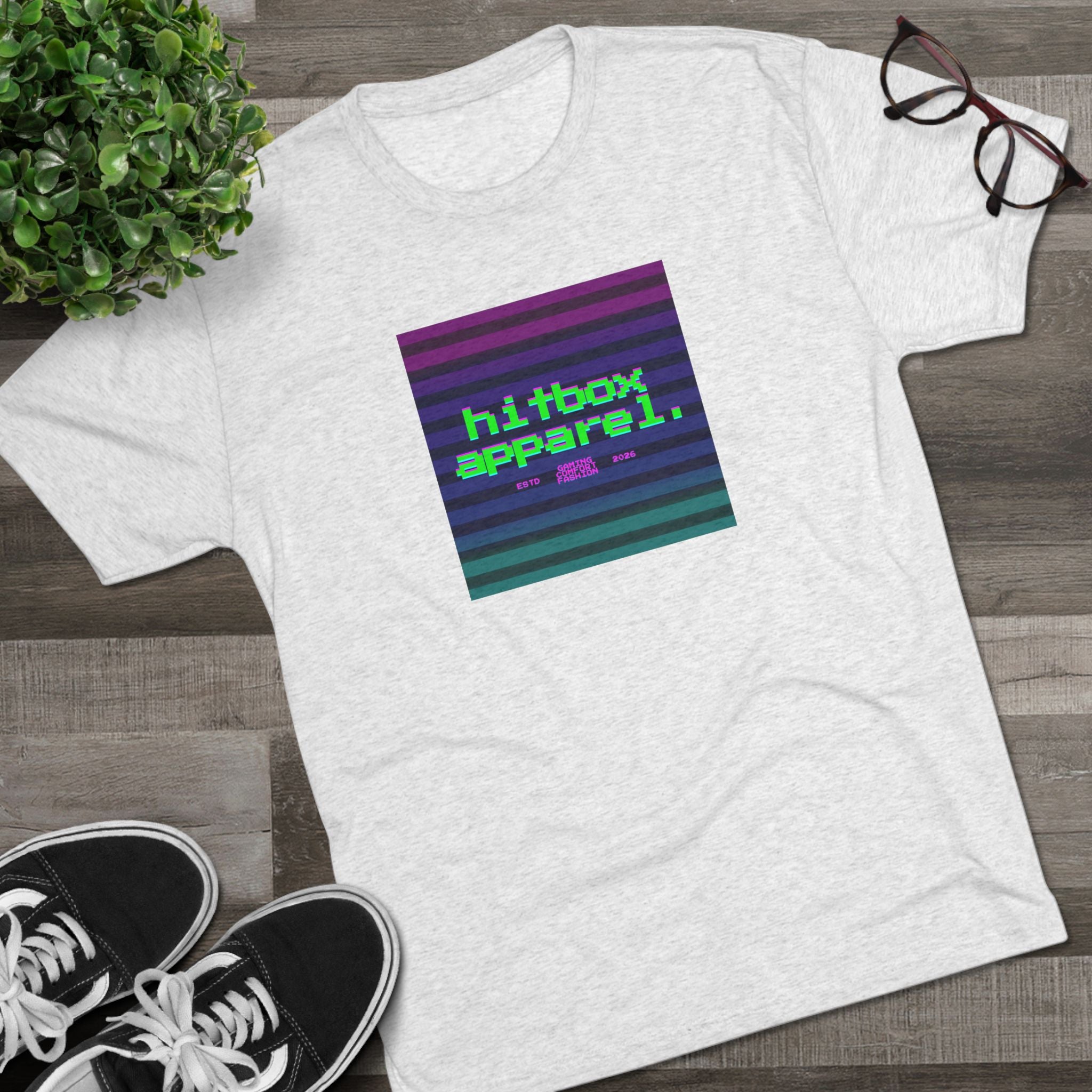 HITBOX APPAREL | RETRO GRID LOGO