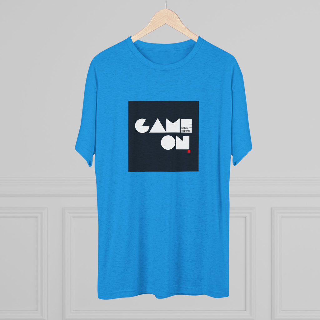 GAME ON | White Text on Black